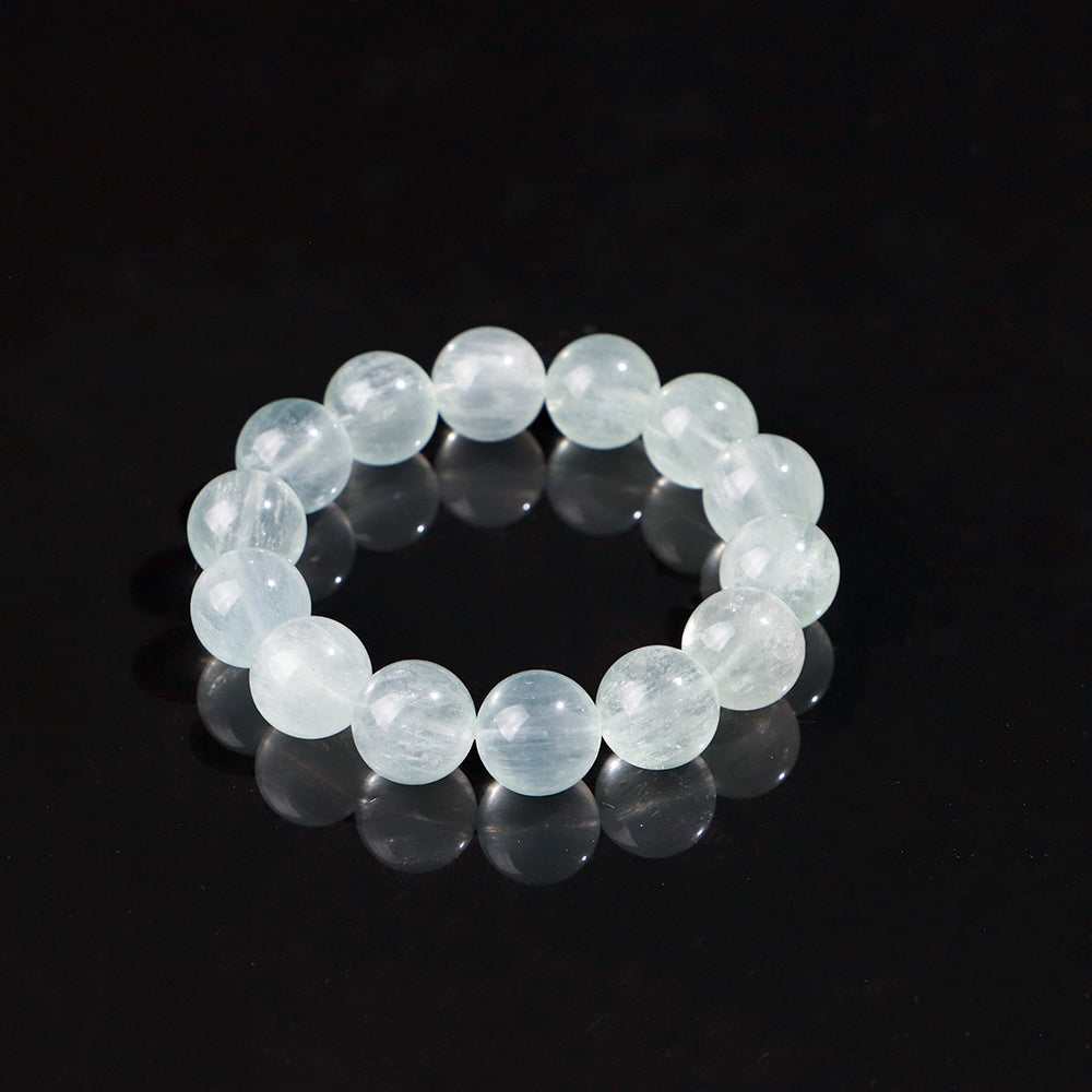 Green Rutilated Quartz “Calm Growth” Bracelet