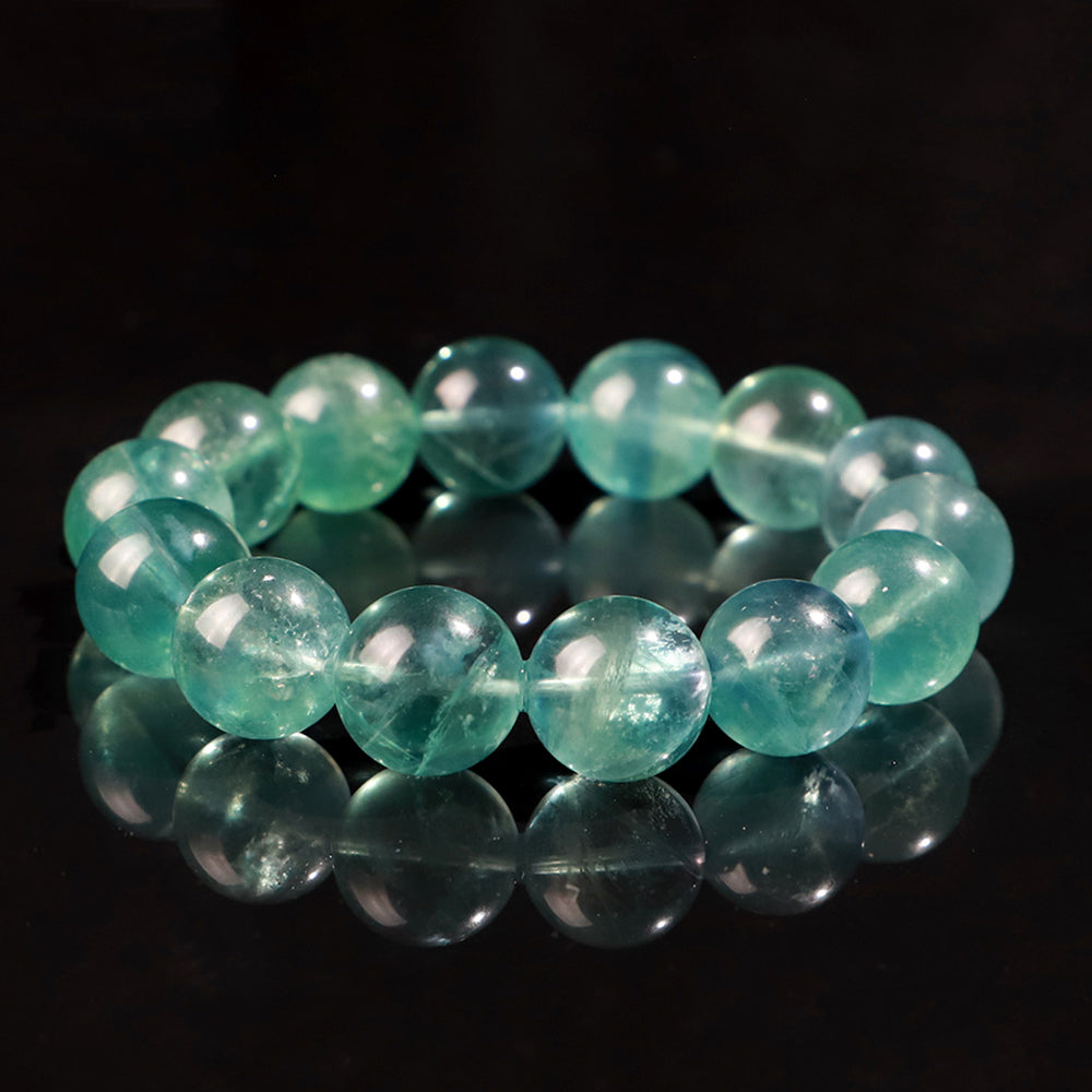 Green Fluorite “Ocean Clarity” Bracelet