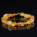 Yellow Crystal Chip “Sunny Bloom” Bracelet